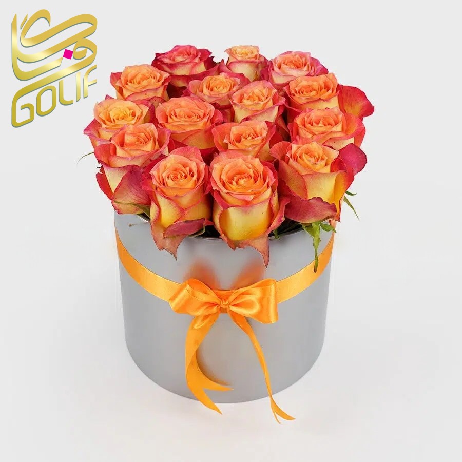 باکس گل تبریک هدیه عاشقانه تولد ارسال رایگان زیبا لاکچری ارسال فوری سریع گل فروشی آنلاین گل فروشی گلیف