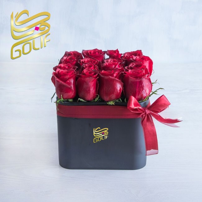 باکس گل تبریک هدیه عاشقانه تولد ارسال رایگان زیبا لاکچری ارسال فوری سریع گل فروشی آنلاین گل فروشی گلیف جعبه گل زیبا لاکچری آنترویم لیلیوم ارکیده